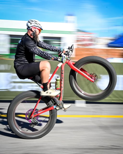 Buddy on a Bike